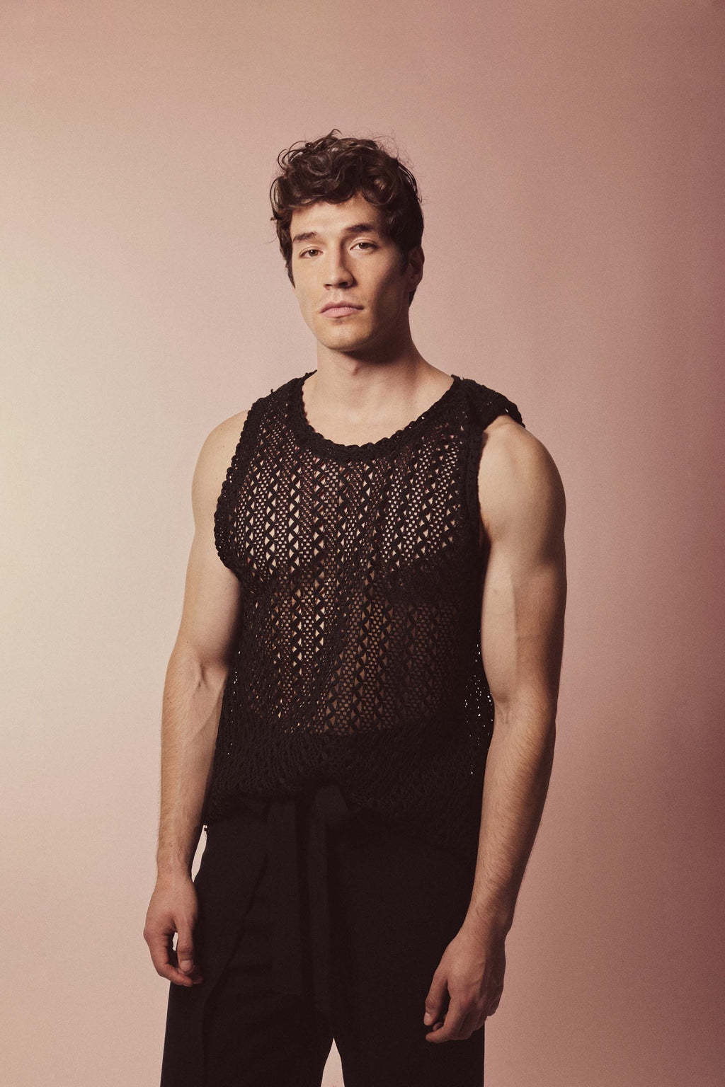 EROS BLACK Tank Top