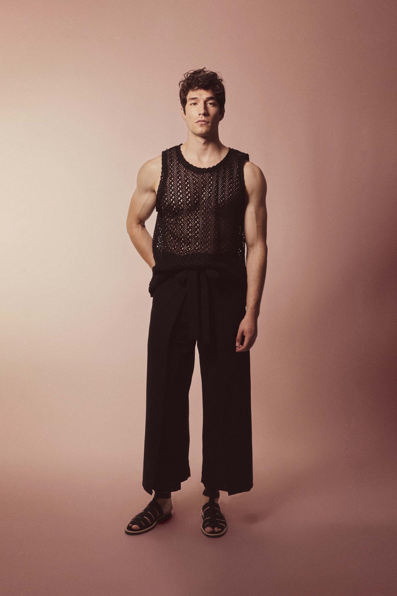 EROS BLACK Tank Top