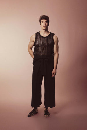 EROS BLACK Tank Top
