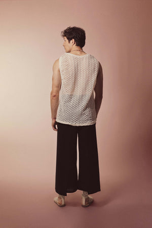 EROS WHITE Tank Top