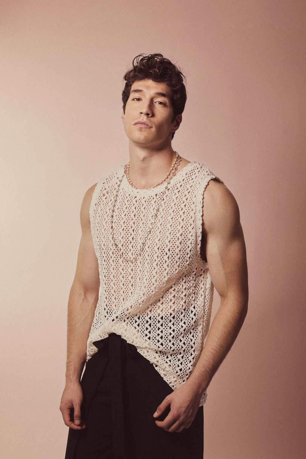EROS WHITE Tank Top