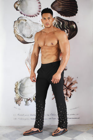 CORAL BLACK Pants