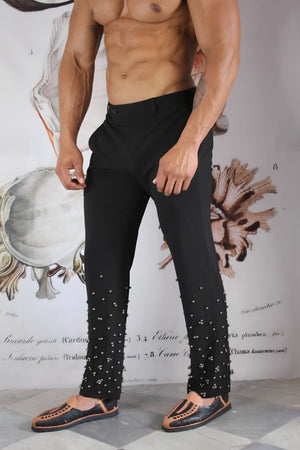 CORAL BLACK Pants