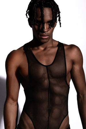 BLACK MESH Body
